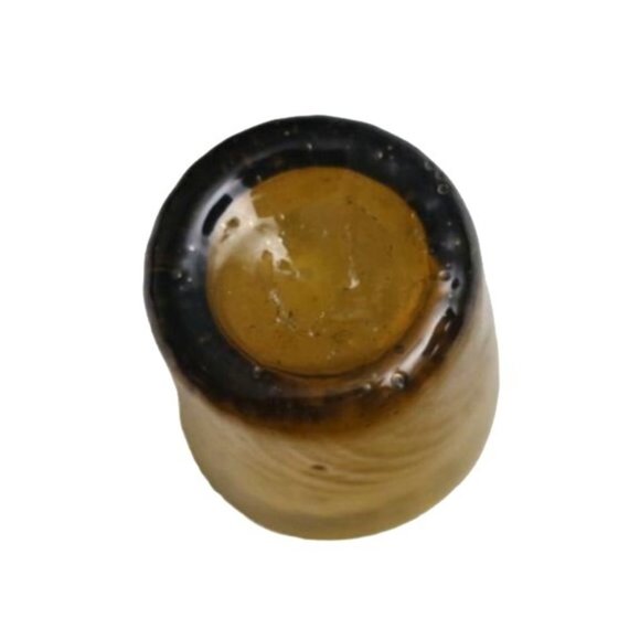 Amber Handblown Shot Glasses Mid-Century Vintage Set of 16 - 6 Small, 10 Medium - Picture 7 of 7